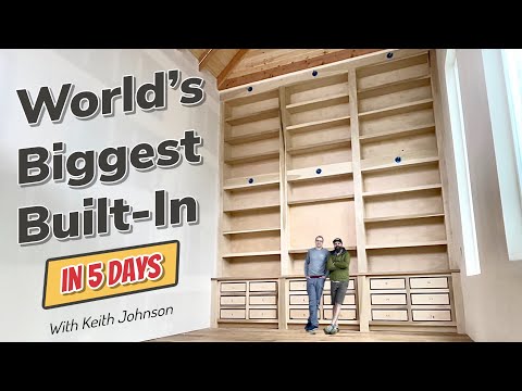 Worlds Biggest Built in Cabinets || Insane 5 Day Build