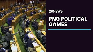 PNG plays political games as government and opposition vie for power | ABC News screenshot 5