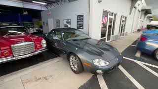2001 Jaguar XKR “SuperCharged” Convertible (Rare Titanium Color) Jaguar Double Five Wheels