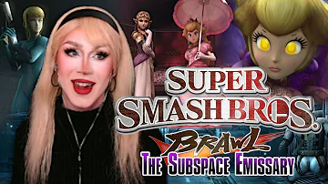 Let's Play!  Super Smash Bros. Brawl: Subspace Emissary (Twitch Stream Replay)