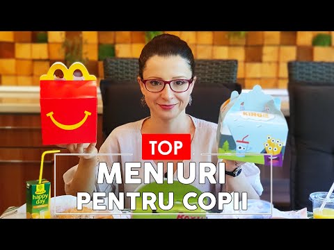 Video: J Alexander are un meniu pentru copii?