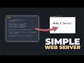A Simple Web Server in C