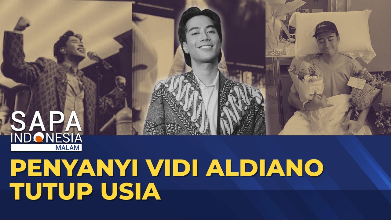 Penyanyi Vidi Aldiano Tutup Usia | SAPA MALAM