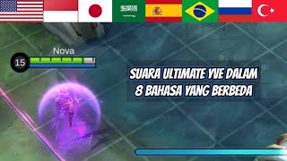 Suara Ultimate Yve Dalam 8 Bahasa Yang Berbeda