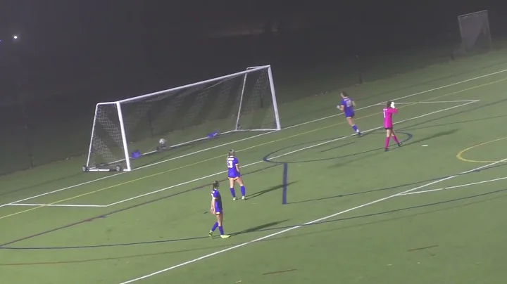 Haley Andrews Goal vs  JWU (10/25/22)