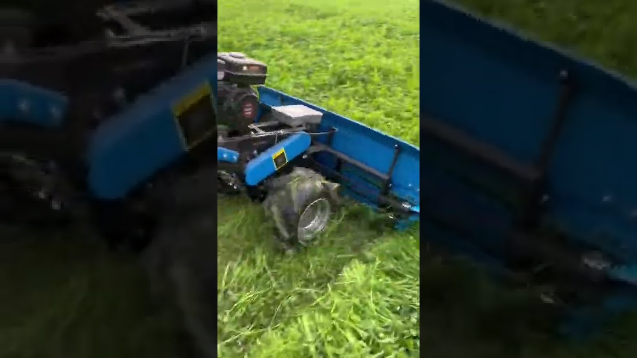 Self Propelled Fodder Reaper for low height fodder crops like barseem Rai grass And Lucern