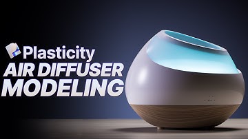 Plasticity 3D Modeling Tutorial Beginners | Air Diffuser