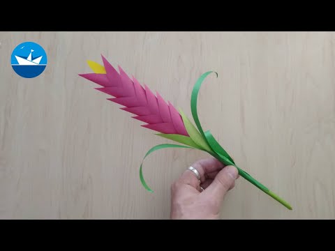 Как сделать гладиолусы оригами