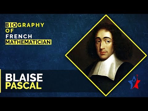 Video: Čím je známy Blaise Pascal?