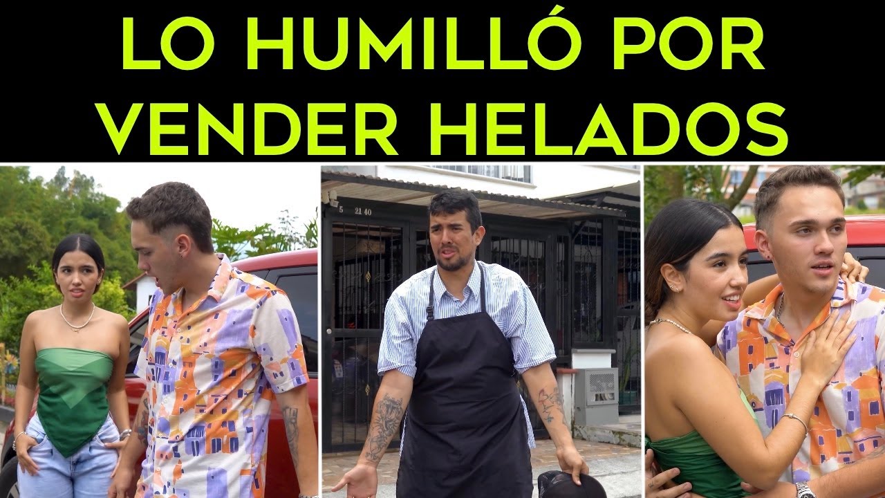 Lo humilló por vender helados sin imaginar que pasaría