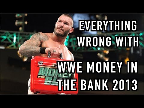 Everything Wrong With WWE Money In The Bank 2013