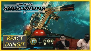 Star Wars: Squadron Official Gameplay Trailer Reaction! | React DangIT