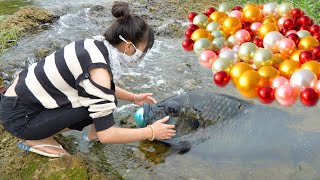 😱😱 The temptation of gemstones: The girl discovers stunning jewelry in a mutated giant clam