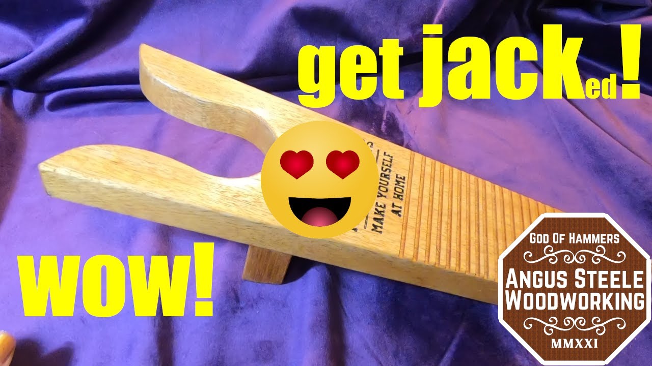 How to Make a Boot Jack, Boot Jack Plans, WWGOA