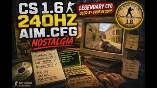 ⭐ 240 HZ AIM in CS 1.6 2026 ! ⭐