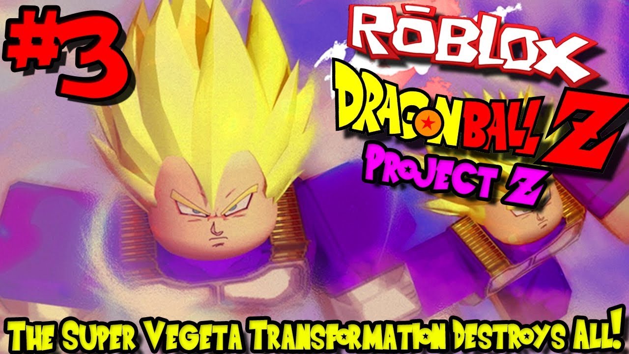 The Super Vegeta Transformation Destroys All Roblox Project Z Dragon Ball Z Episode 3 Youtube - roblox song id for goku transforming