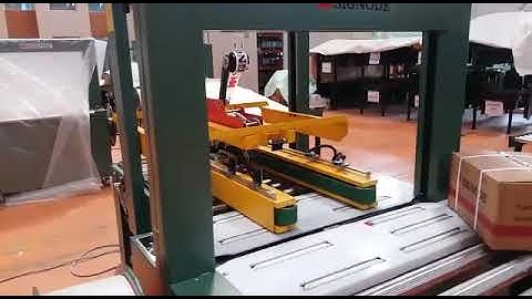 SIGNODE MAKE TAPING STRAPPING COMBO MACHINE