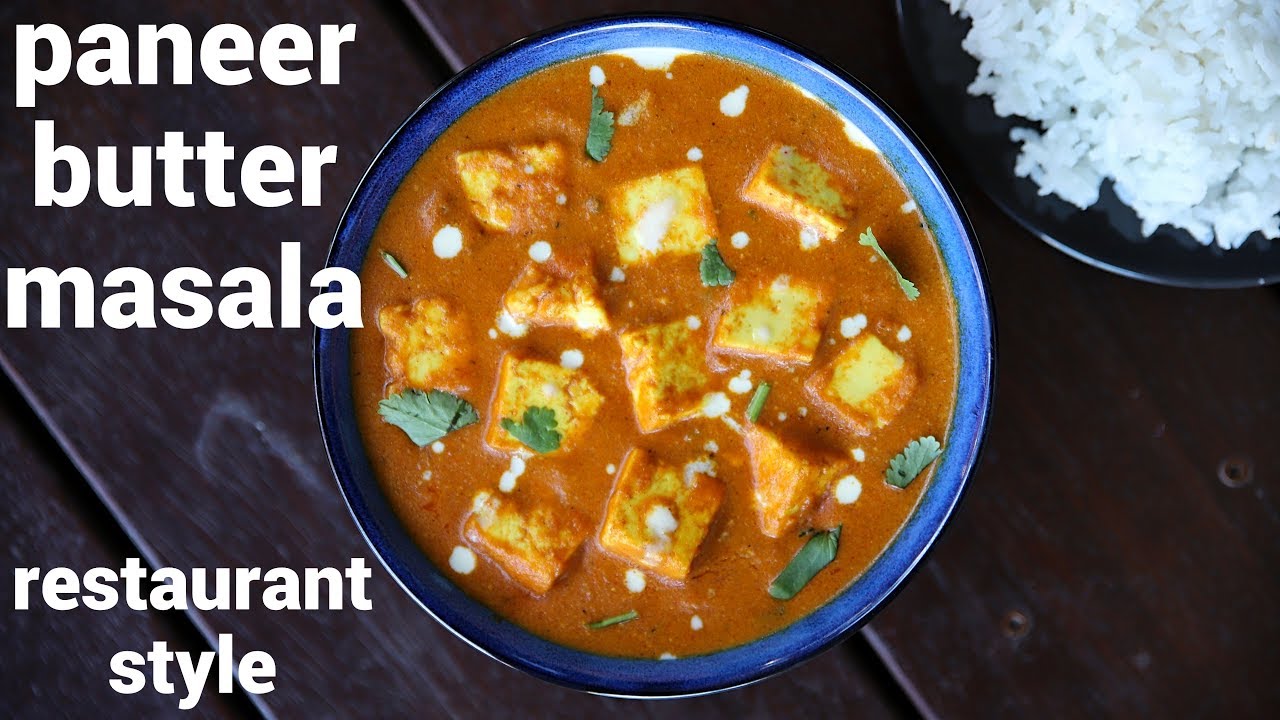 paneer butter masala recipe | paneer makhani | पनीर बटर मसाला रेसिपी | butter paneer recipe | Hebbar | Hebbars Kitchen