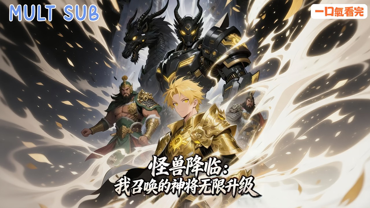 [MULT SUB]女友背刺那天，📕山海怪獸降臨現實？異獸橫行人間！我直接召神將鎮場！⚡一人一將鎮壓全球《異獸臨世：我以神將鎮凡塵》#漫畫 #高燃動漫 #comic #anime