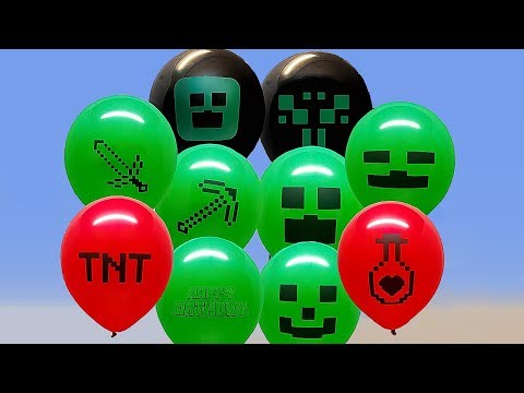 MİNECRAFT'TA BALON NASIL YAPILIR? - Minecraft BKT