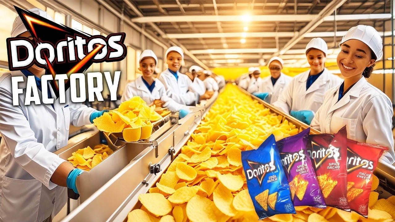 How Dorito Chips Are Made In FactoryChips Factory YouTube