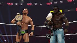 WWE 2K23 Wwe Monday Night Raw Diy Vs The Awesome Truth World Tag Team Titles Match