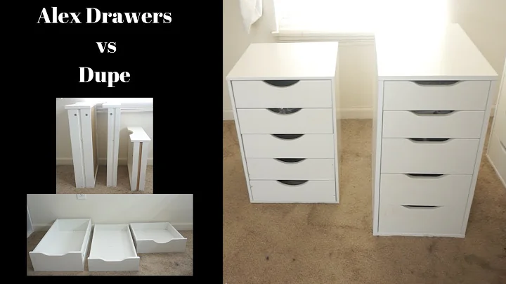 IKEA Alex Drawers VS Dupe from Michaels  | I have ...