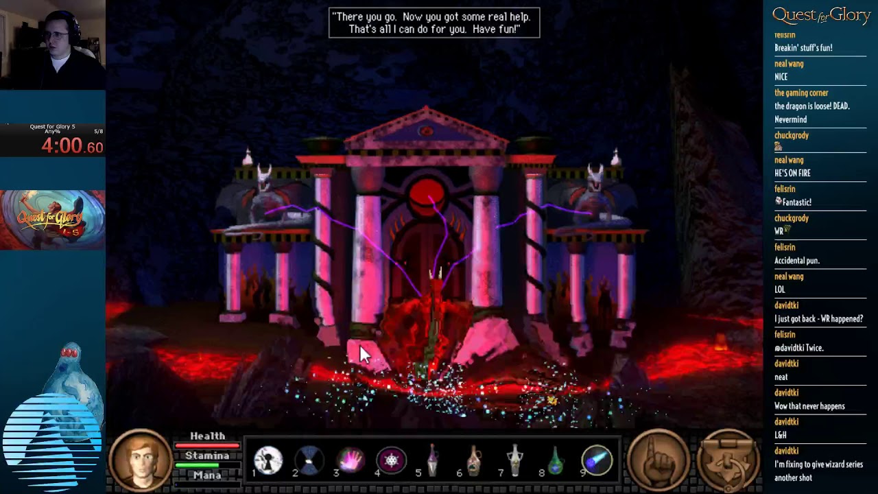 Quest for Glory 5 - Any% World Record [