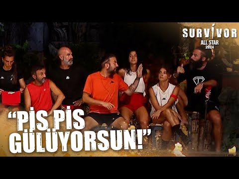 Sercan ve Turabi Konseyde Gerildi! | Survivor All Star 2024 14. Bölüm