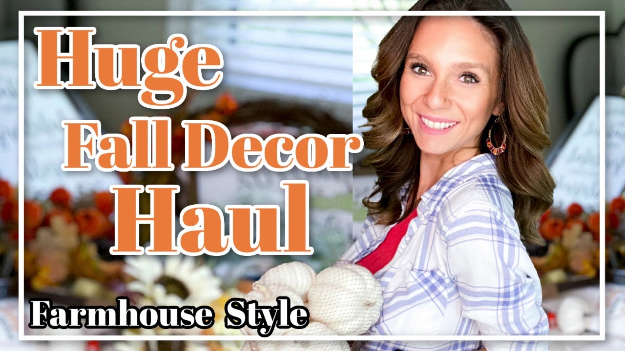 FALL DECOR HAUL 2020 | Shop With Me HOBBY LOBBY