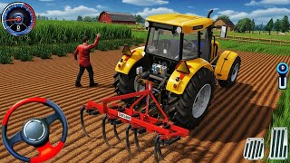 Modern Tractor Farming Driving Simulator 3D Game - New Tractor Games - Android  Gameplay screenshot 1