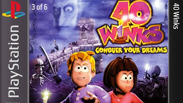 40 Winks - PlayStation 1 [Longplay 3 of 6, Space Dreamworld]