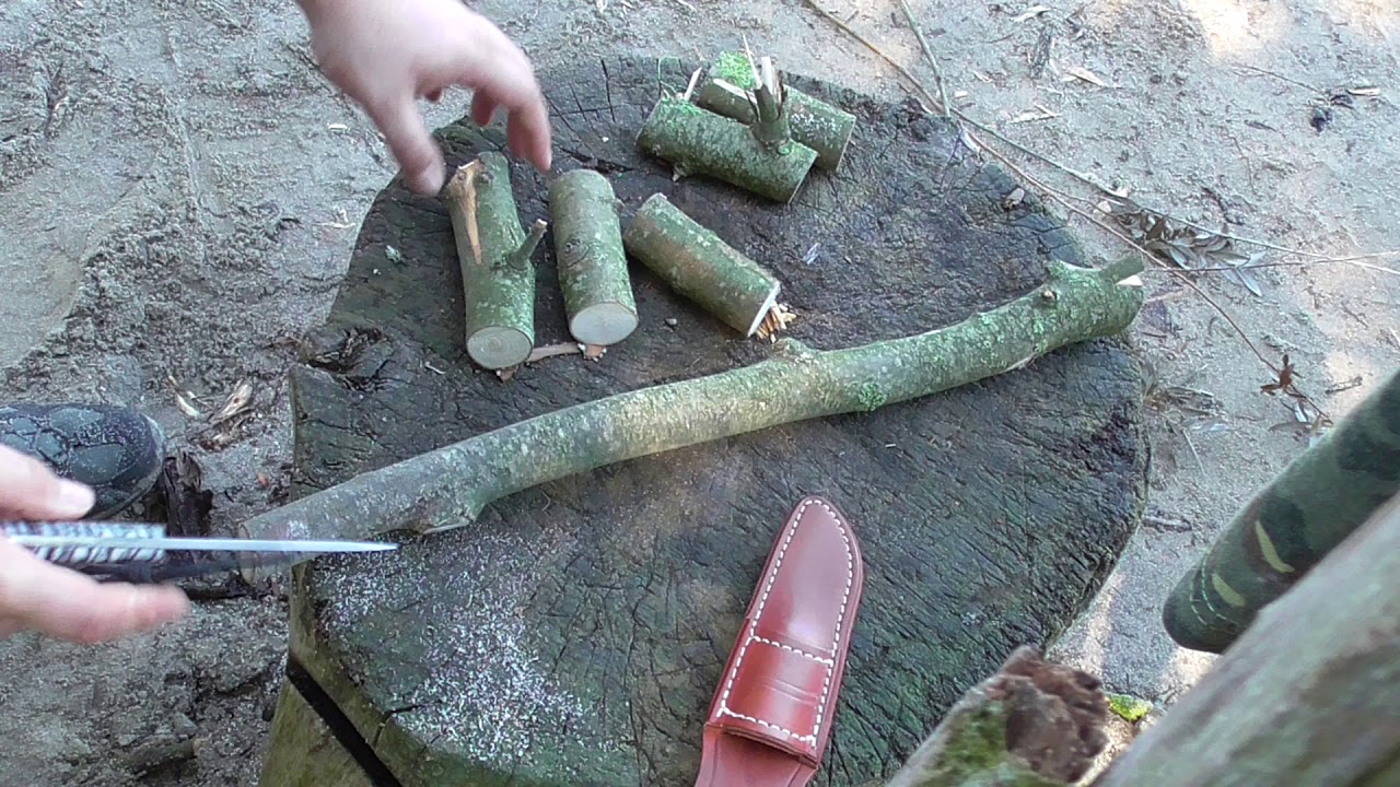 Bark River Knives Gunny Black & White Pine Cone