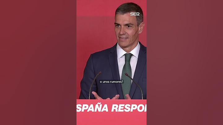 SÁNCHEZ DENUNCIA y apunta a los ataques de la ULTRADERECHA