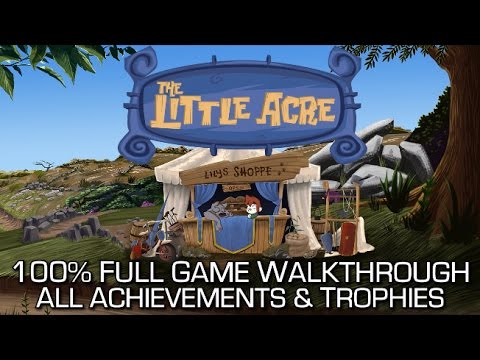 The Little Acre - 100% Full Game Walkthrough - All Achievements/Trophies Speedrun