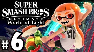 Super Smash Bros Ultimate - World of Light PART 6 - Inkling Hal Spirit - Switch Gameplay Walkthrough