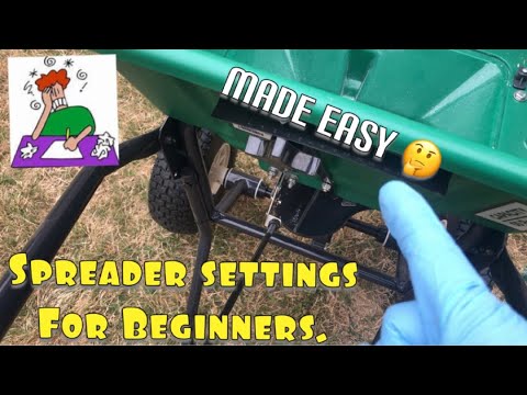 spreader settings