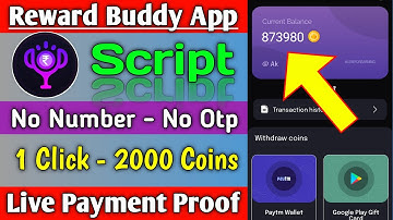 Reward Buddy App Script | Reward Buddy App Hack | Reward Buddy App Unlimited Trick | New Earning App
