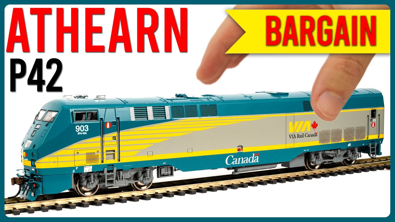 Я в шоке! | Выгодная покупка Athearn P42 | Распаковка и обзор