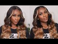 SUMMER READY OMBRE BLONDE HIGHLIGHT WIG FT HERMOSA HAIR