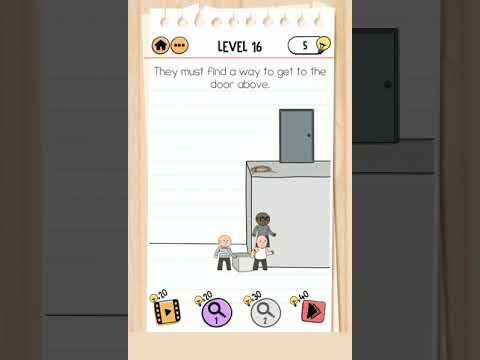 brain test 2.prison escape  they must find a way to get to the door above level 16