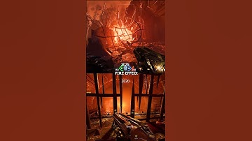 Simple Fire Effect From Doom The Dark Ages and Doom Eternal #shorts #doom