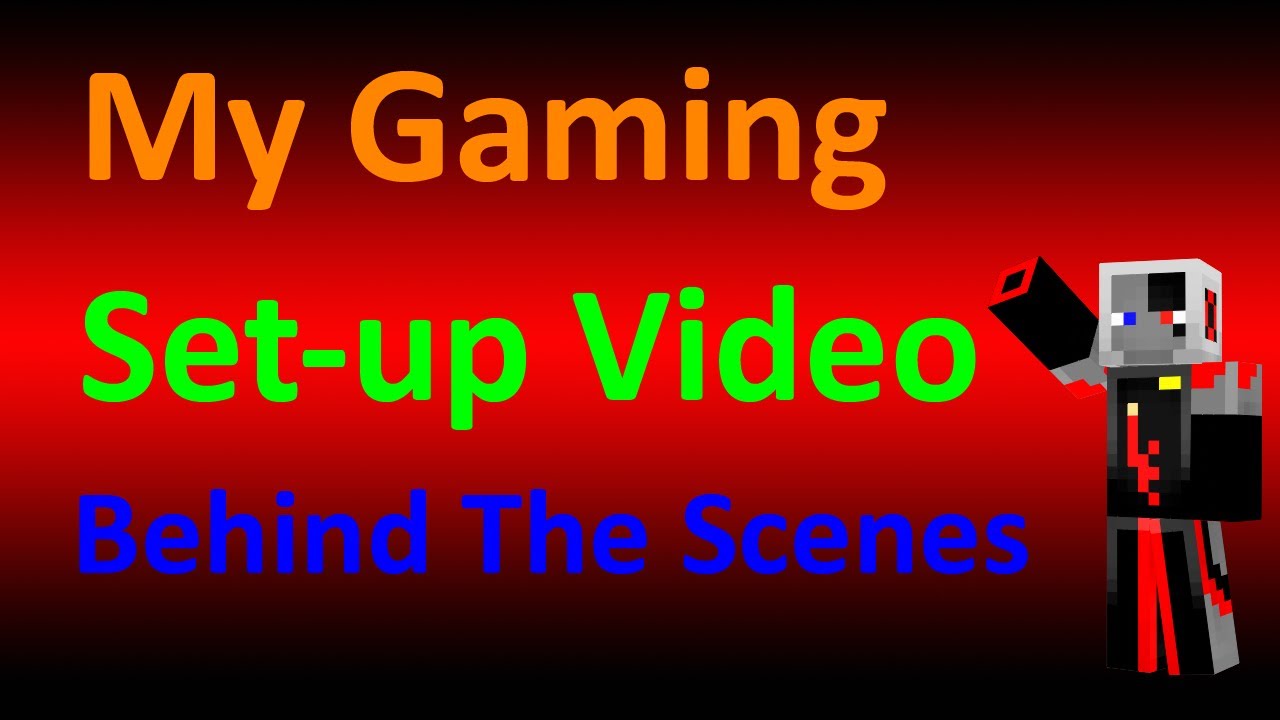 microphone for podcast My Gaming Set-up Video: Behind The Scenes