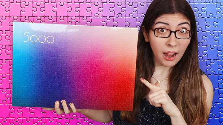 I BOUGHT THE 5000 PIECE GRADIENT PUZZLE