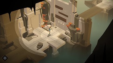Lara Croft GO - Walkthrough 5 - A Key to an Unknown Gate