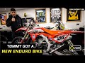 TOMMYS GOT A NEW ENDURO BIKE!