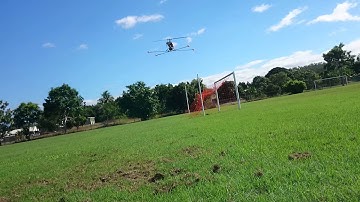 Trex 450 with APM 2.6 testing altitude hold function