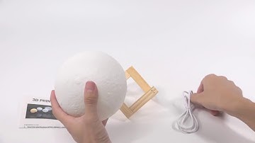 Moon Lamp Set Up Tutorial