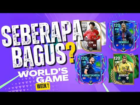 SEBERAPA BAGUS PEMAIN TOTS The World’s Game & UCL Best XI - FC MOBILE