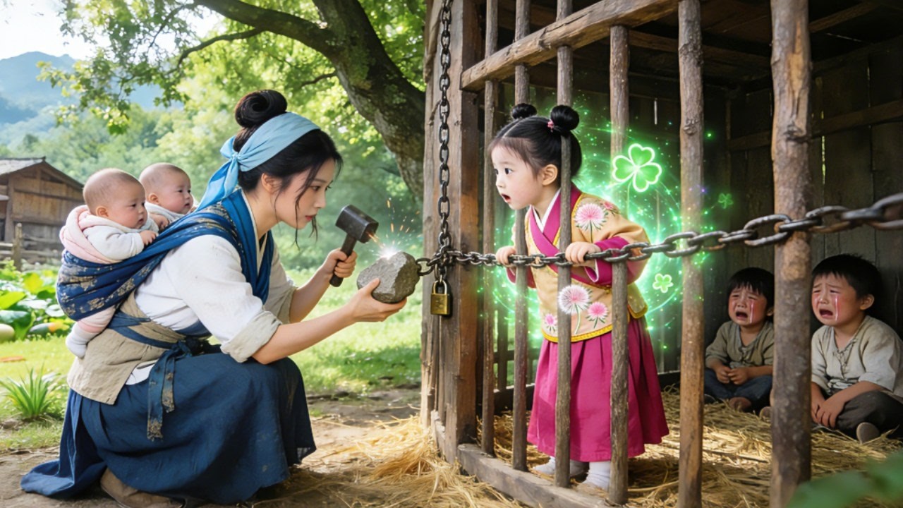 가난한 싱글맘이 인신매매범에게서 소녀를 구했다! 놀랍게도 그녀는 재물을 부르는 작은 행운의 별! 운명 역전!#drama